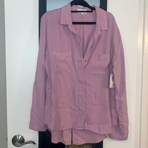 Bella Dahl button up blouse NWT
